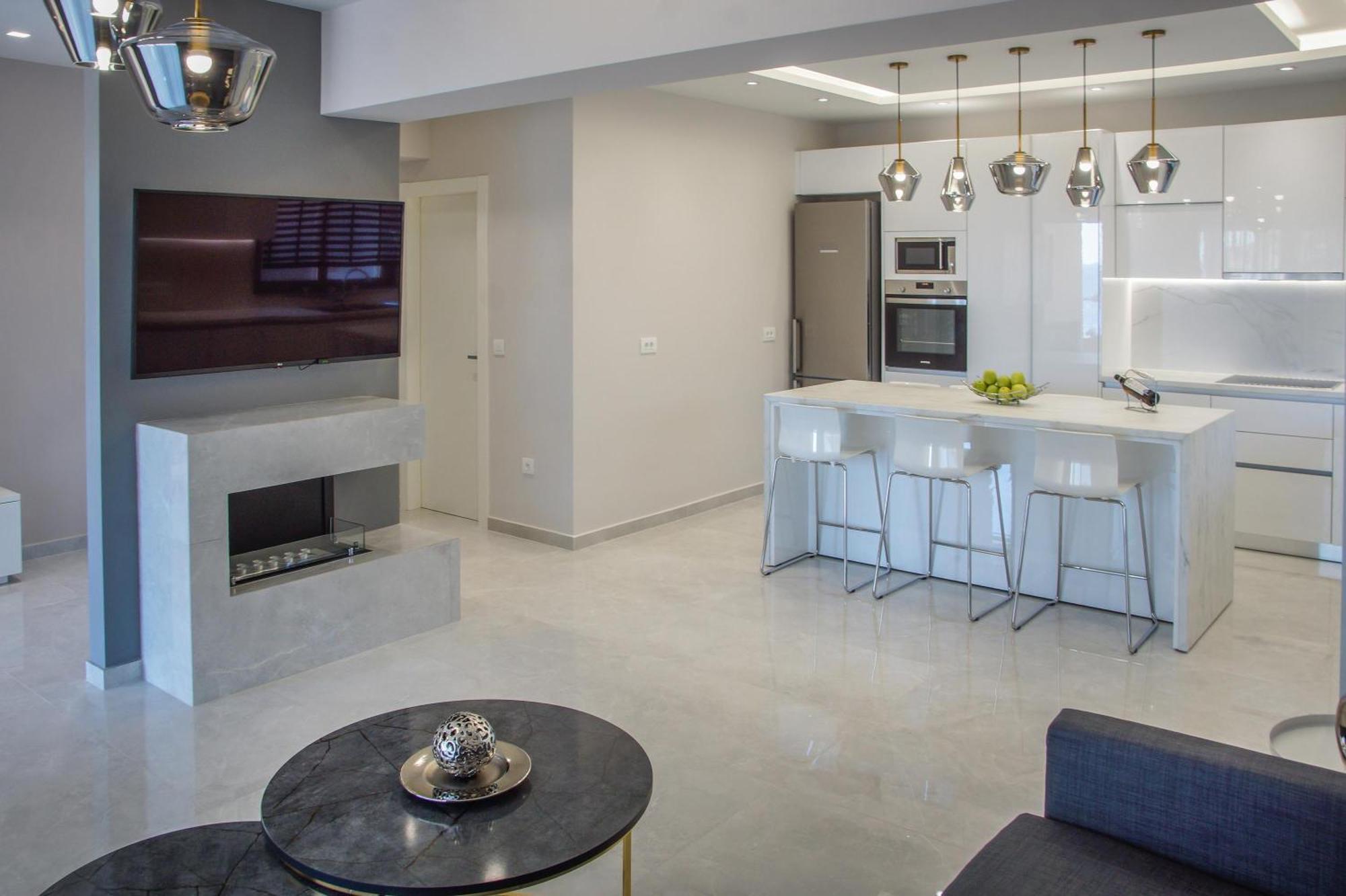 Aquamarine Luxury Suites Archangelos  Esterno foto