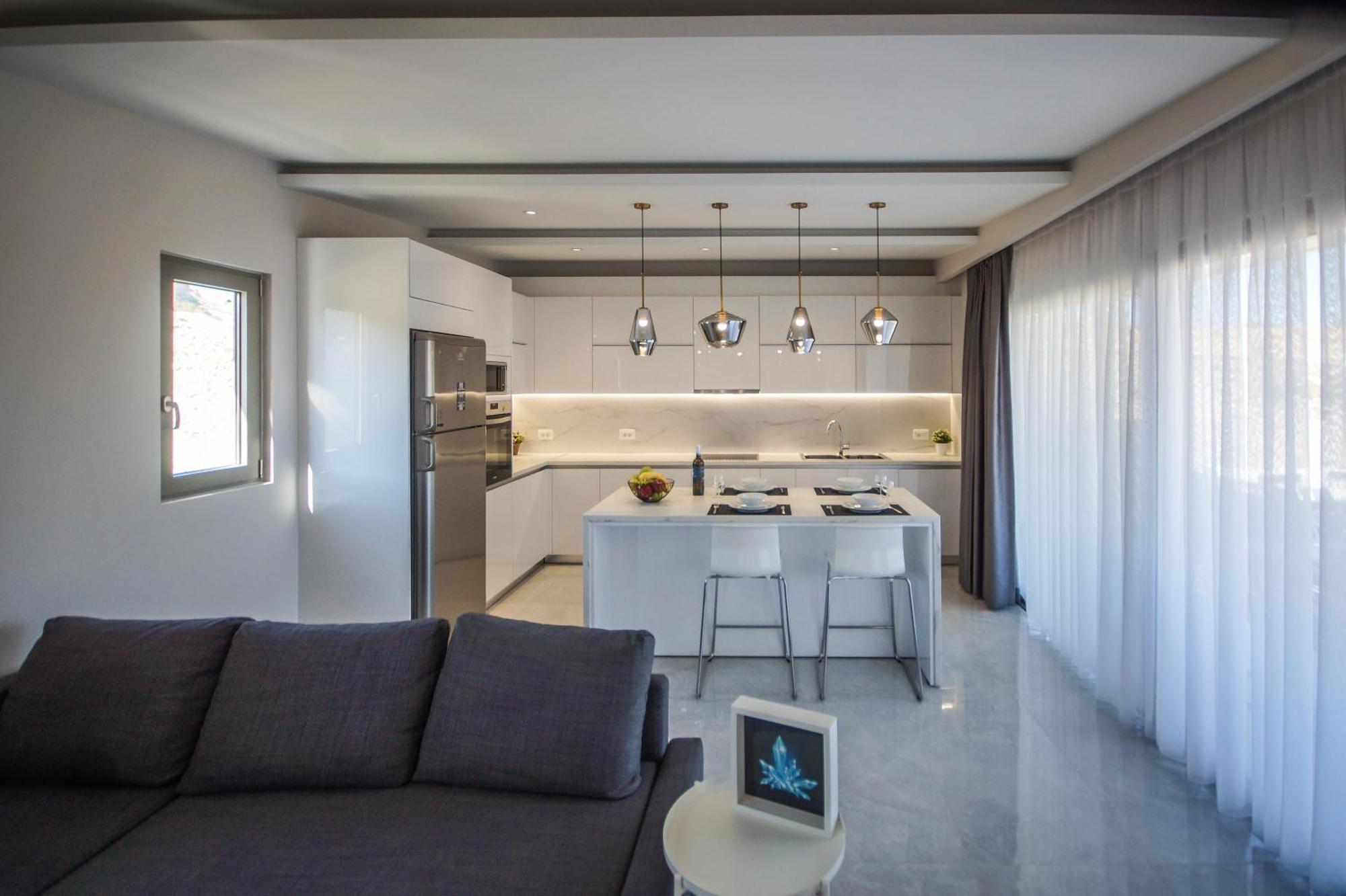 Aquamarine Luxury Suites Archangelos  Esterno foto