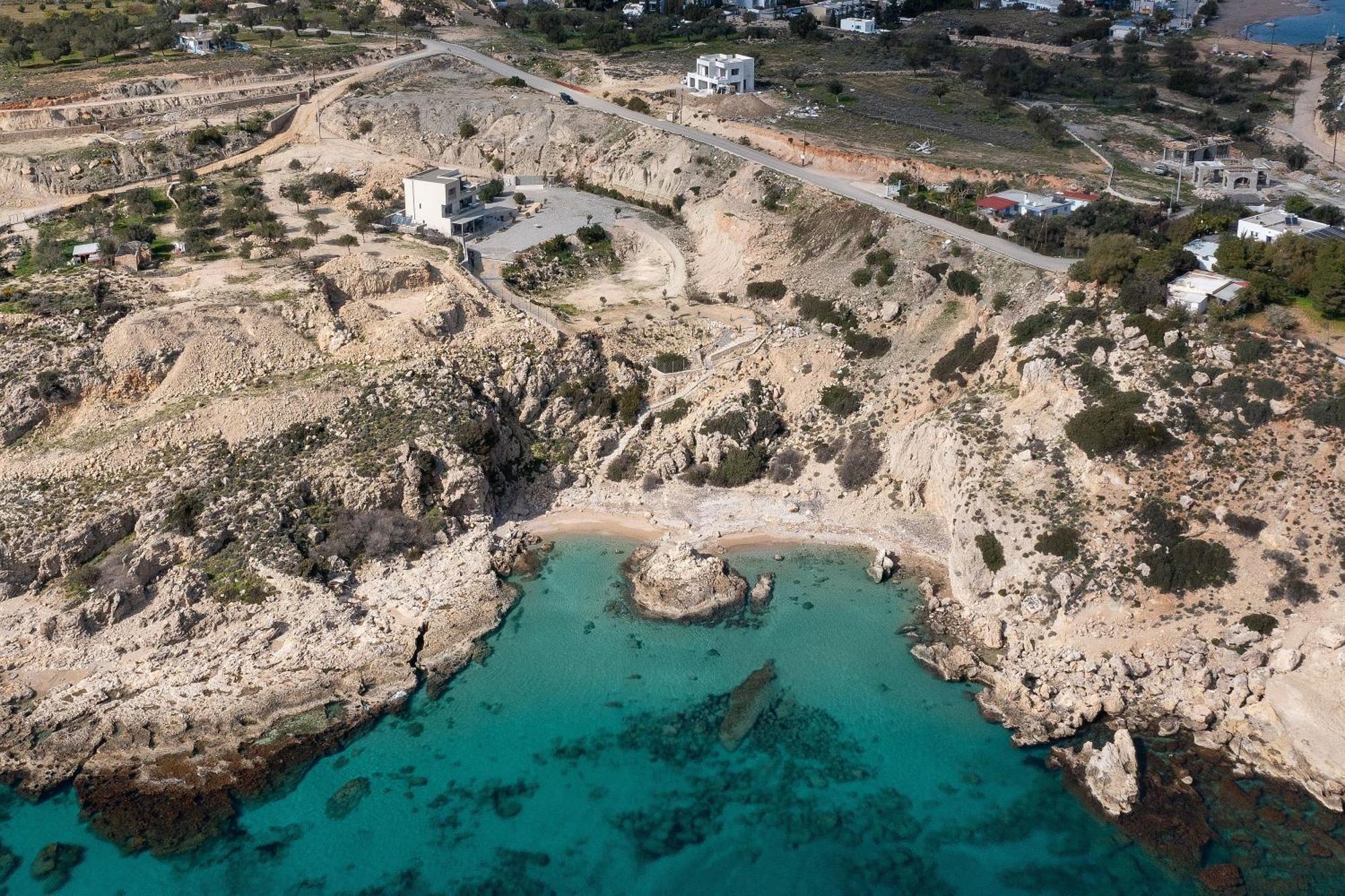 Aquamarine Luxury Suites Archangelos  Esterno foto